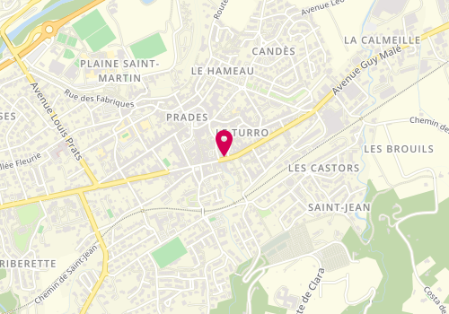 Plan de Point Net Informatique, 114 avenue du Général de Gaulle, 66500 Prades