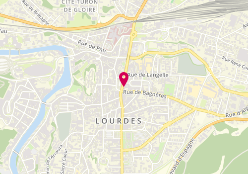 Plan de Arobase - Multitech, 9 Rue Saint-Pierre, 65100 Lourdes