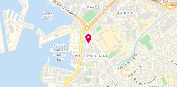 Plan de AACSI, 118 avenue Maréchal de Lattre de Tassigny, 83000 Toulon