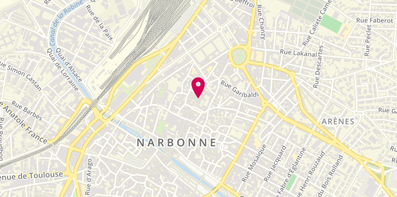 Plan de SD Digital, 82 Rue Droite, 11100 Narbonne