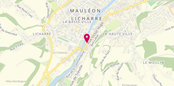 Plan de Formatext, 17 Rue Victor Hugo, 64130 Mauléon-Licharre