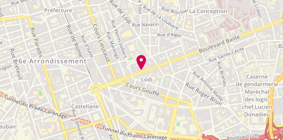 Plan de Ordiboutik, 47 Boulevard Baille, 13006 Marseille