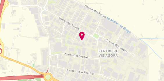 Plan de Sevme Informatique et Sce (S.i.s.), Zone Industrielle des Paluds
792 Avenue de la Fleuride, 13400 Aubagne
