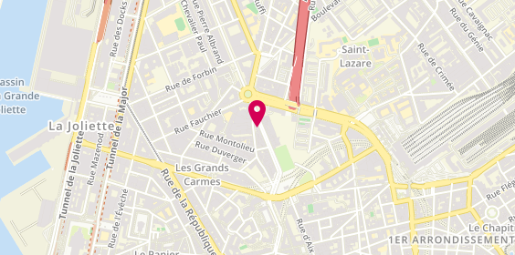 Plan de Croix du Sud, 41 avenue Camille Pelletan, 13002 Marseille
