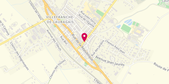 Plan de Micro Informatique Ramard, 7 Rue Pierre Bélinguier, 31290 Villefranche-de-Lauragais