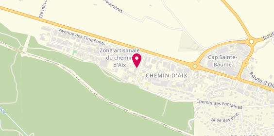 Plan de S.M.I Informatique Papeterie et Fourniture de Bureau, Zone Artisanale du Chemin d'Aix
505 avenue de la Maximinoise, 83470 Saint-Maximin-la-Sainte-Baume