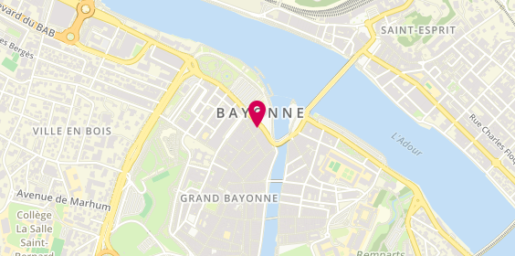 Plan de C&C France, 2 Rue Port 9, 64100 Bayonne
