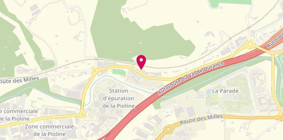 Plan de Cyber Project, 840 avenue du Camp de Menthe, 13090 Aix-en-Provence
