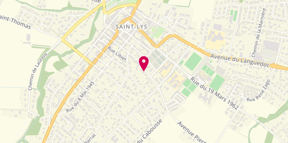 Plan de L@ Souris Verte, 40 Rue Saint-Julien, 31470 Saint-Lys