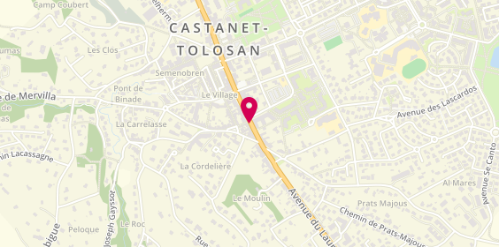 Plan de Arc en Ciel informatique & multimédia, 30 avenue du Lauragais, 31320 Castanet-Tolosan