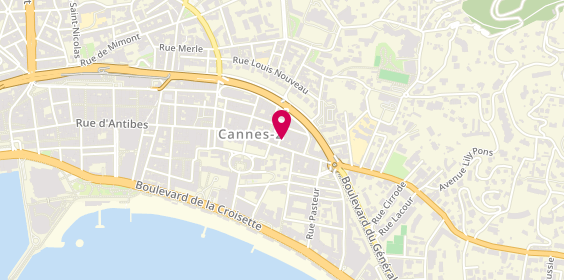 Plan de Cannes Informatique, 4 Rue de Constantine, 06400 Cannes
