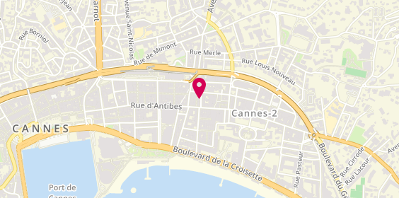 Plan de MCS Cannes, 7 Rue Teisseire, 06400 Cannes