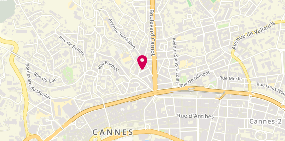 Plan de Cashmag, 8 Rue Michel-Ange, 06400 Cannes
