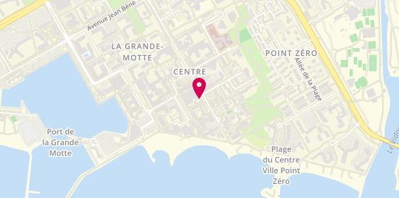 Plan de Lgmpc Services, 142 avenue de l'Europe, 34280 La Grande-Motte