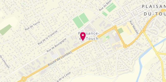 Plan de Cash Plaisance, 97 Route de Lombez, 31830 Plaisance-du-Touch