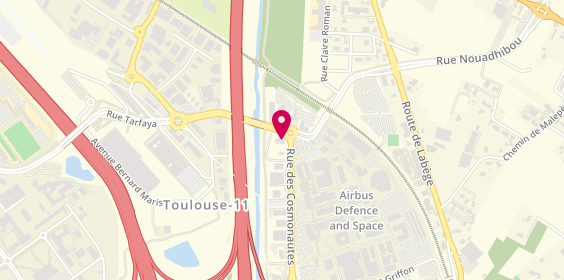 Plan de Axidoc | Location imprimante et multifonction, 12 Rue des Cosmonautes, 31400 Toulouse