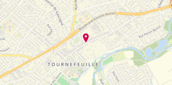 Plan de Mg Bureautique International - City, 133 Rue Gaston Doumergue, 31170 Tournefeuille