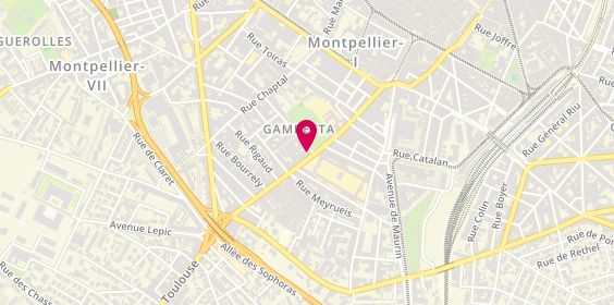 Plan de Etech Informatique, 26 avenue Georges Clemenceau, 34000 Montpellier