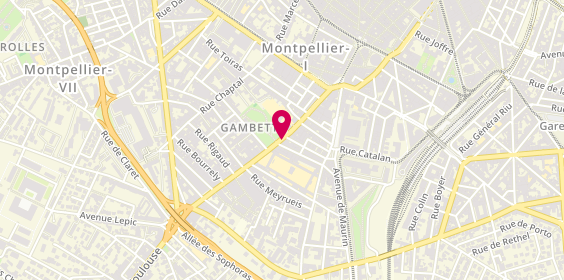 Plan de Maison de l'Informatique, 25 Avenue Georges Clemenceau, 34000 Montpellier