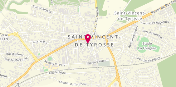 Plan de RCI - Régis CIRACQ Informatique, 15 Rue Plaisance, 40230 Saint-Vincent-de-Tyrosse