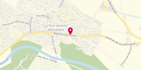 Plan de Bollard Sylvie, 43 Avenue Cours, 13610 Le Puy-Sainte-Réparade
