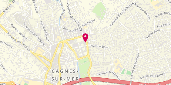 Plan de Encre & Toner, 4 avenue Cyrille Besset, 06800 Cagnes-sur-Mer