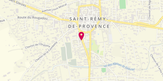 Plan de Azerty Numérique, 40 avenue Durand Maillane, 13210 Saint-Rémy-de-Provence