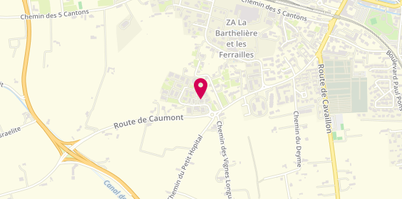 Plan de BURO84, 4 Zone Artisanale Les Théologiens
Route de Caumont, 84800 L'Isle-sur-la-Sorgue