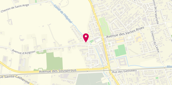 Plan de Jlg 84 Informatique, 7 avenue d'Avignon, 84140 Avignon