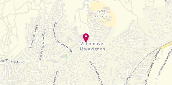 Plan de Help'n Tech, 2 Rue Vincent Rouvière, 30400 Villeneuve-lès-Avignon