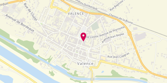 Plan de Cpc Informatique, 10 Rue Xavier Moulenq, 82400 Valence D'agen