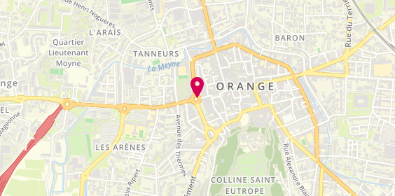 Plan de Clic'Info, Lotissement N 34 Bis parc Commercial Orange Les Vignes, 84100 Orange