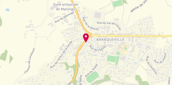 Plan de EPBS Informatique, 366 Rue Eglise, 12160 Baraqueville