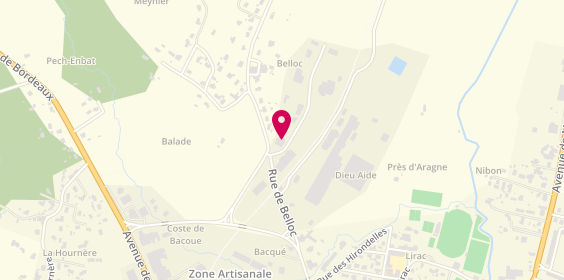 Plan de S47 Informatique, Rue des Chantiers de Jeunesse Zone Industrielle, 47700 Casteljaloux
