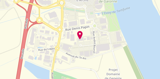 Plan de Electro Depot Bordeaux, 7 Rue Louis de Funès, 33140 Villenave-d'Ornon
