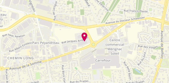 Plan de Boulanger Bordeaux - Mérignac, 2 Rue Jacques Anquetil, 33700 Mérignac
