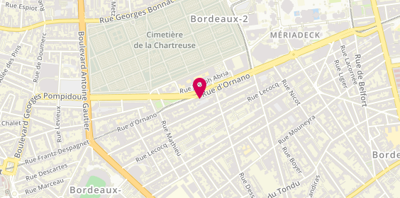 Plan de Dépanordi, 184 Rue d'Ornano, 33000 Bordeaux