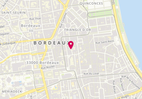 Plan de Sécula Successeurs, 23 Rue Grassi, 33000 Bordeaux