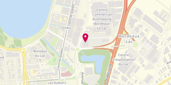 Plan de Boulanger Bordeaux Lac, Centre Commercial Auchan avenue des 40 Journaux, 33300 Bordeaux