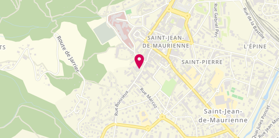 Plan de T-Mice, 10 Rue Bonrieux, 73300 Saint-Jean-de-Maurienne