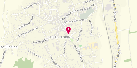 Plan de Auvergne Informatique, 9 place Croix des Horts, 43250 Sainte-Florine