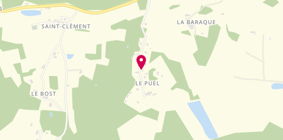 Plan de Noms de Domaine, Le Puel, 24800 Saint-Romain-et-Saint-Clément