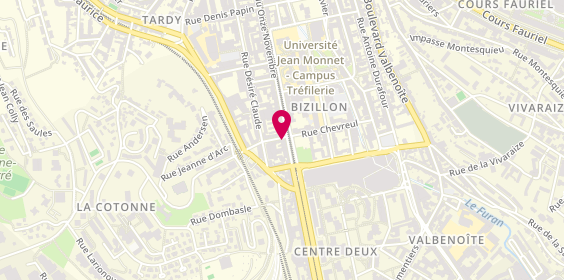 Plan de Bricopc42, Rue du 42100
78 Rue du 11 Novembre, 42100 Saint-Étienne