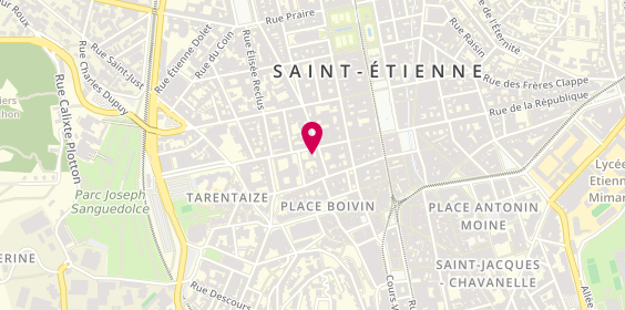 Plan de Morefix, 10 Rue Mi-Carême, 42000 Saint-Étienne