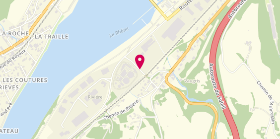 Plan de XEFI Vienne, 242 Route du Barrage, 38121 Reventin-Vaugris