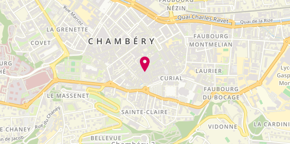 Plan de LDLC, 150 Rue Croix d'Or, 73000 Chambéry