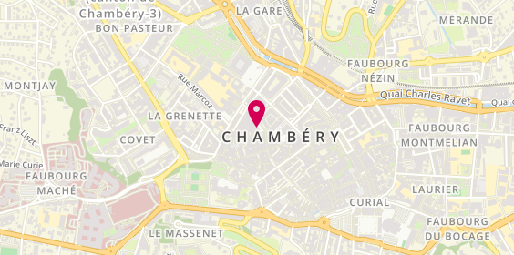 Plan de FNAC, Les Halles
De
1 place de Genève, 73000 Chambéry, France