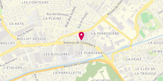 Plan de Alpes Bureau, 507 avenue de Chambéry, 73230 Saint-Alban-Leysse