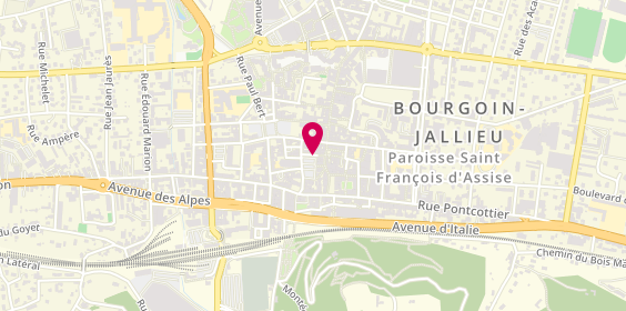 Plan de Numéro Undici, 4 Place Prés Carnot, 38300 Bourgoin-Jallieu