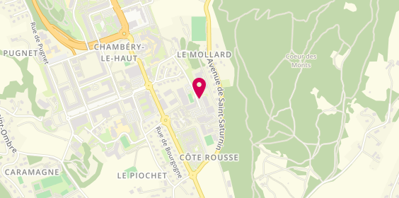 Plan de Info Solutions 2 S / IT360, 180 Rue du Genevois, 73000 Chambéry